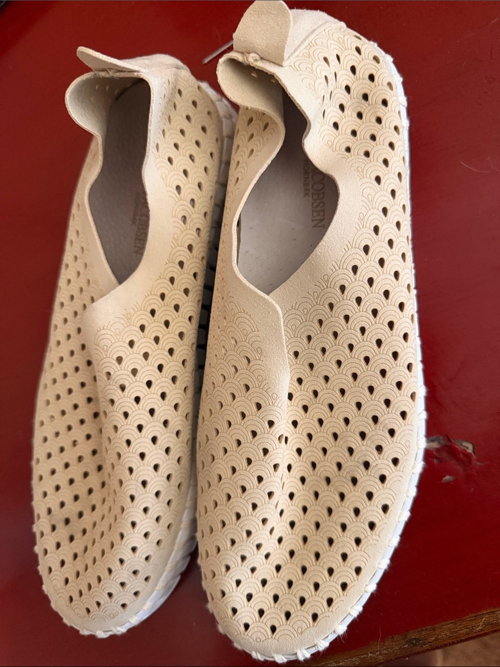 Ilse Jacobsen Tulip Slip-On Flats Size 40